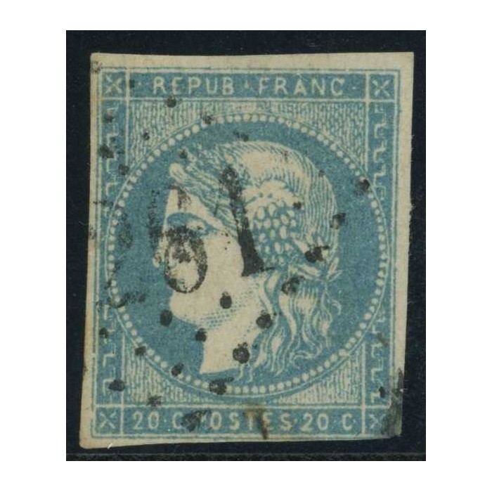 YT 44 A - Oblitéré - Cote 900 Euro