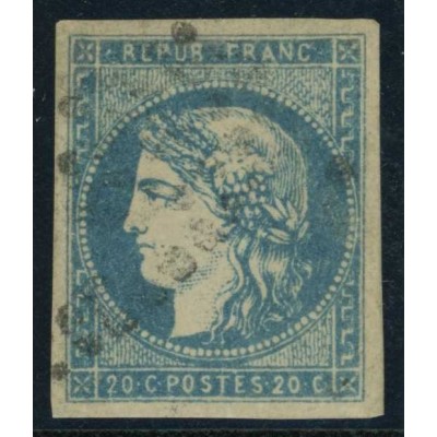 YT 44 B - Oblitéré Signé - Cote 1000 Euro