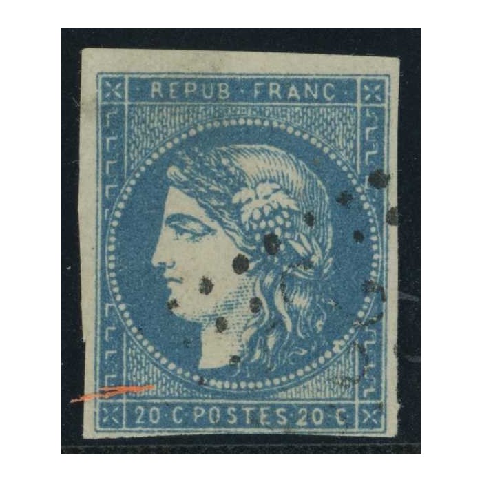 YT 44 B - Oblitéré Signé Calves - Cote 1000 Euro