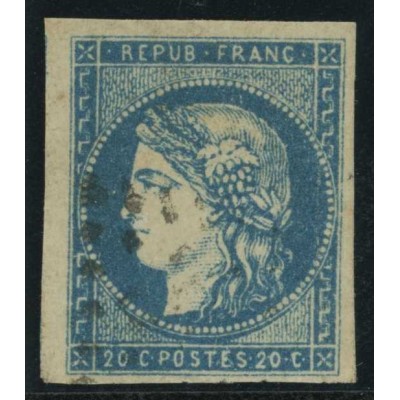 YT 44 B - Oblitéré Signé Calves - Cote 1000 Euro
