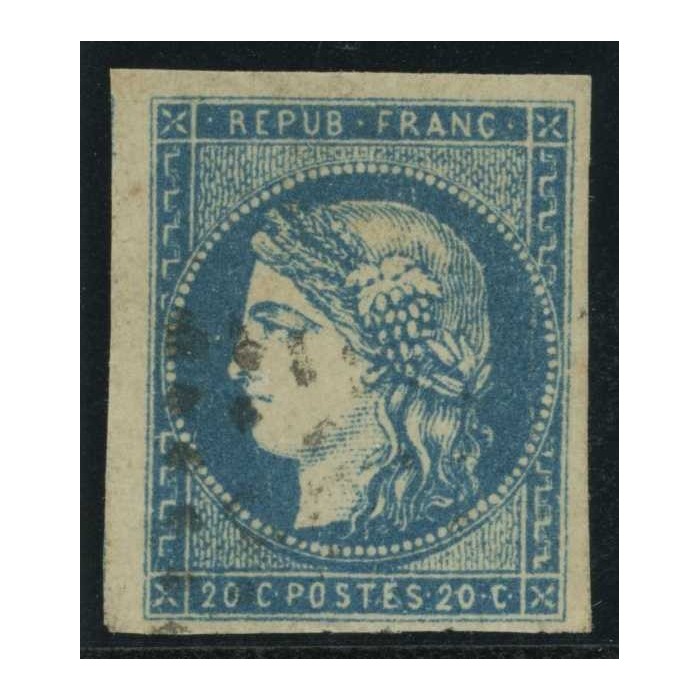 YT 44 B - Oblitéré Signé Calves - Cote 1000 Euro