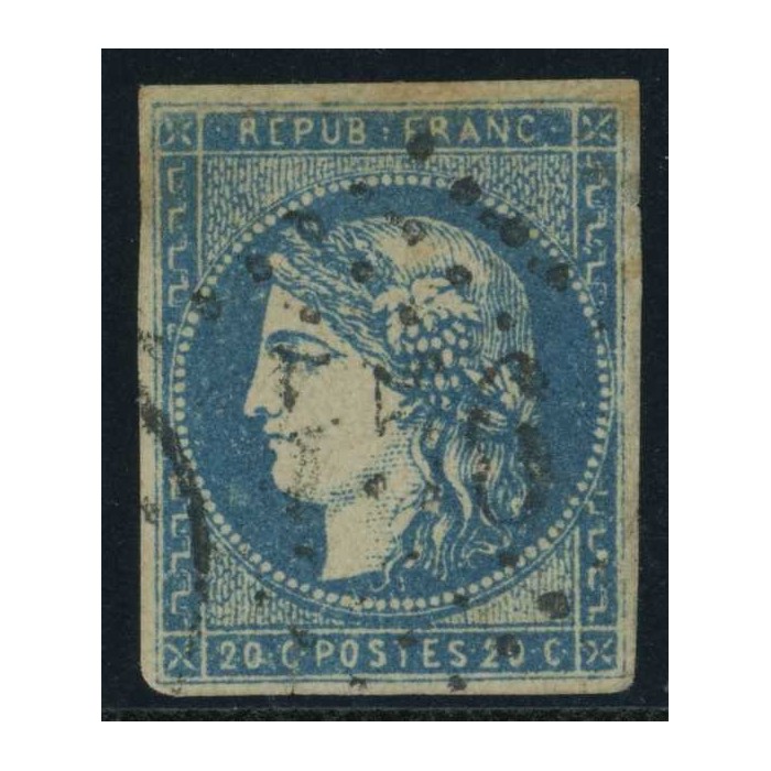 YT 44 B - Oblitéré - Cote 1000 Euro