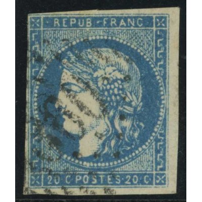 YT 44 B - Oblitéré - Cote 1000 Euro