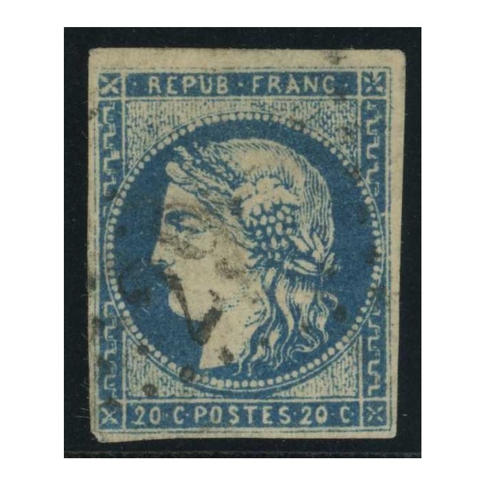 YT 44 B - Oblitéré - Cote 1000 Euro