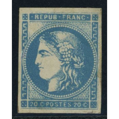 YT 45 A - Neuf x - Variété : Haut gauche - Cote 2500 Euro