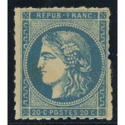 YT 45 B - Neuf x - Percé en ligne - Cote 2100 Euro