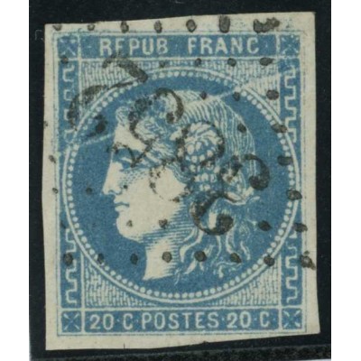 YT 46 A - GC 3852 - St Sebastien - Creuse (22) - Variété : Grande cassure - Cote 320 Euro