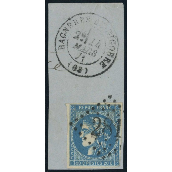 YT 46 B - GC 281 - Bagnères de Bigorre - Hautes Pyrénées (63) - Cote 25 Euro