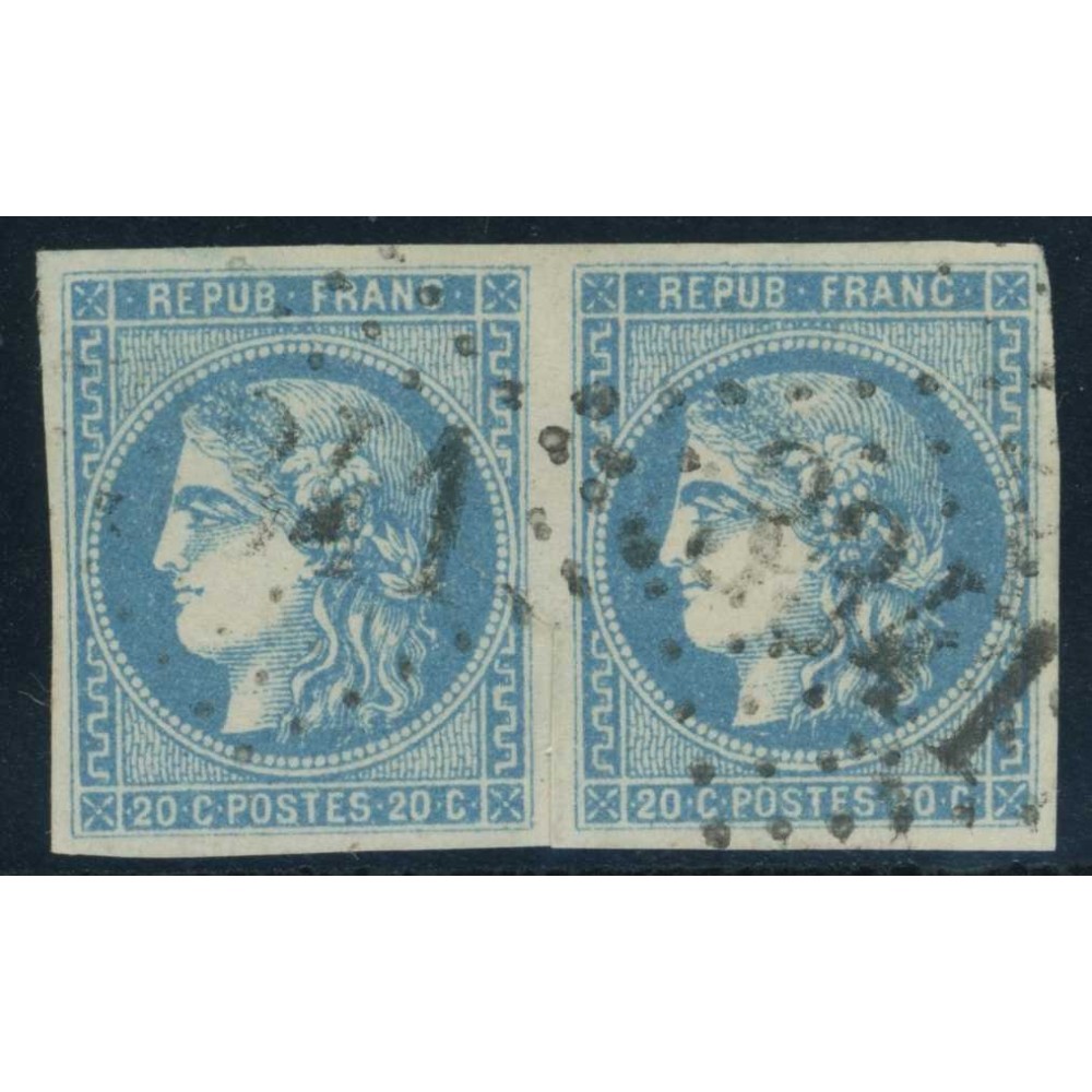 YT 46 B - GC 3341 - Savigny sur Braye - Loir et Cher (40) - Paire - Cote 25 Euro