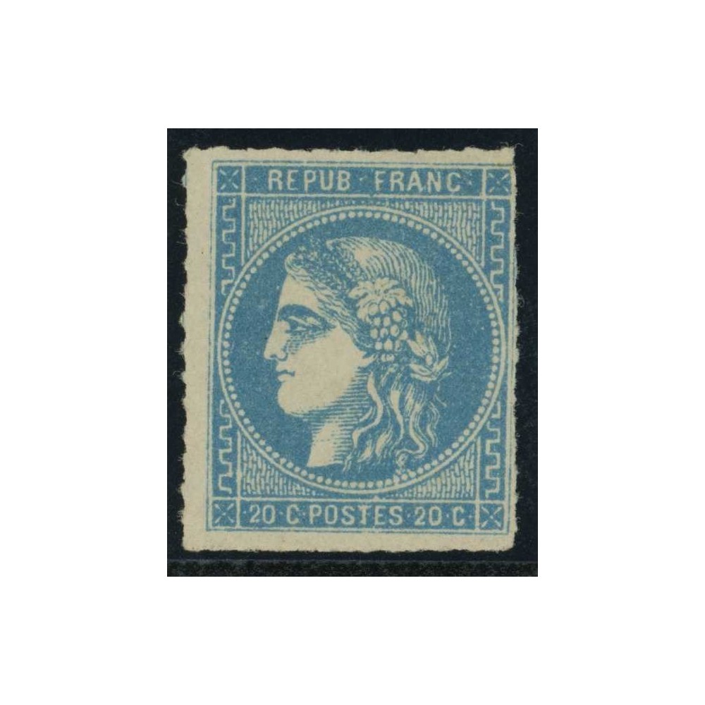 YT 46 B - Neuf x - Percé en ligne - Cote 1950 Euro