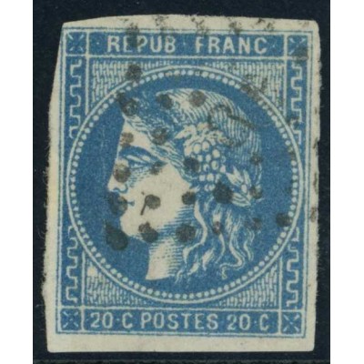 YT 46 B - Oblitéré Plis accordéon - Cote 200 Euro