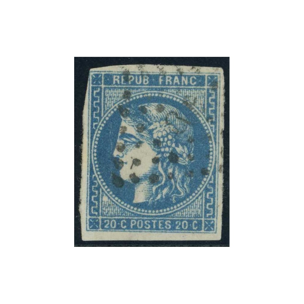 YT 46 B - Oblitéré Plis accordéon - Cote 200 Euro