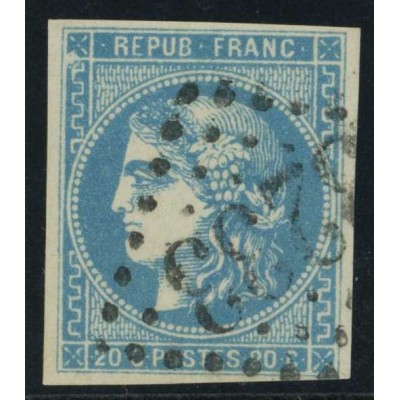 YT 46 B - Oblitéré Variété - Cote 25 Euro