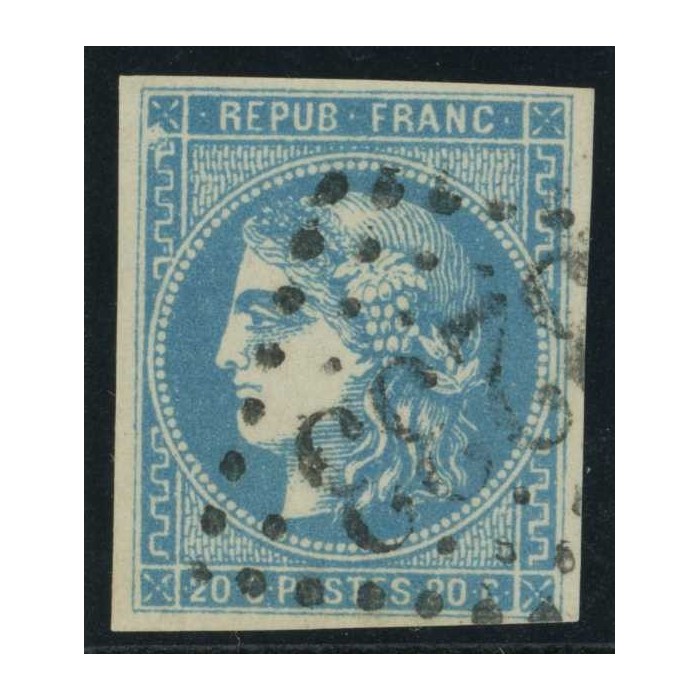 YT 46 B - Oblitéré Variété - Cote 25 Euro