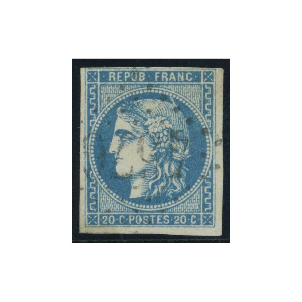 YT 46 B - Oblitéré Variété - Cote 25 Euro