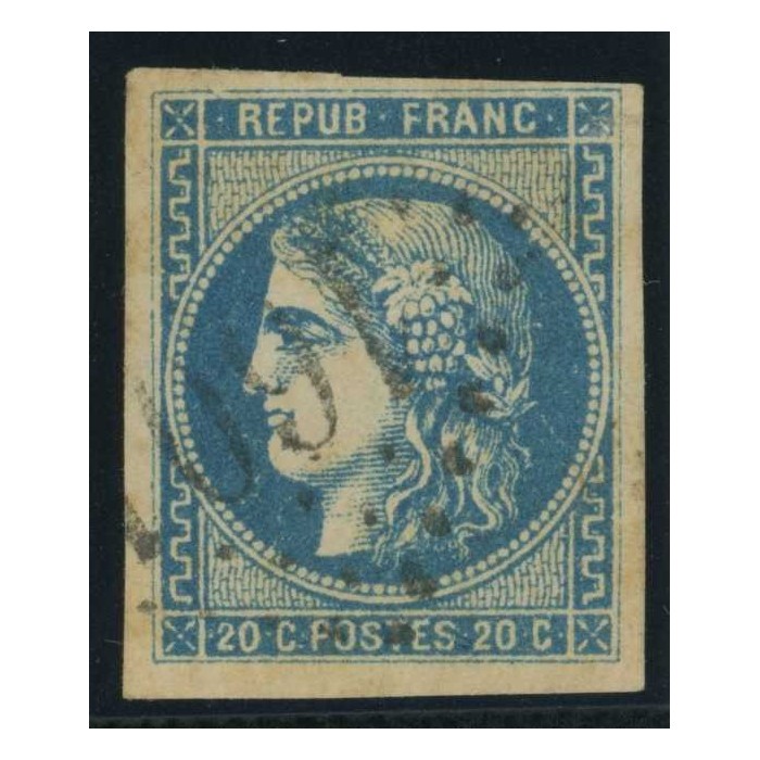 YT 46 B - Oblitéré - Cote 25 Euro