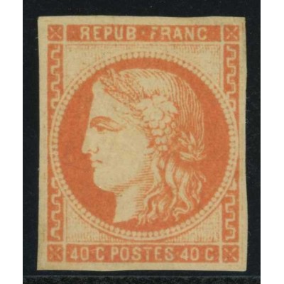 YT 48 a - Neuf x - Signé Brun - Cote 800 Euro