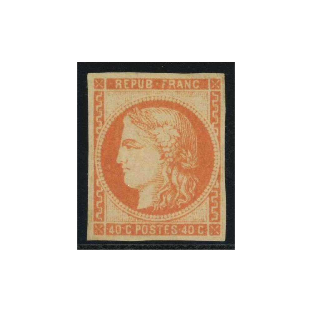 YT 48 a - Neuf x - Signé Brun - Cote 800 Euro