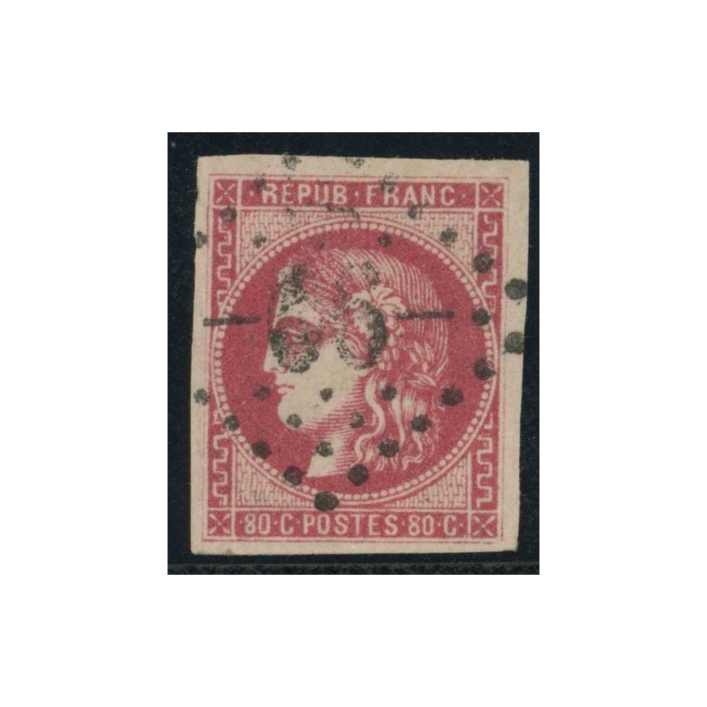 YT 49 b - Oblitéré - Signé Roumet - Cote 420 Euro