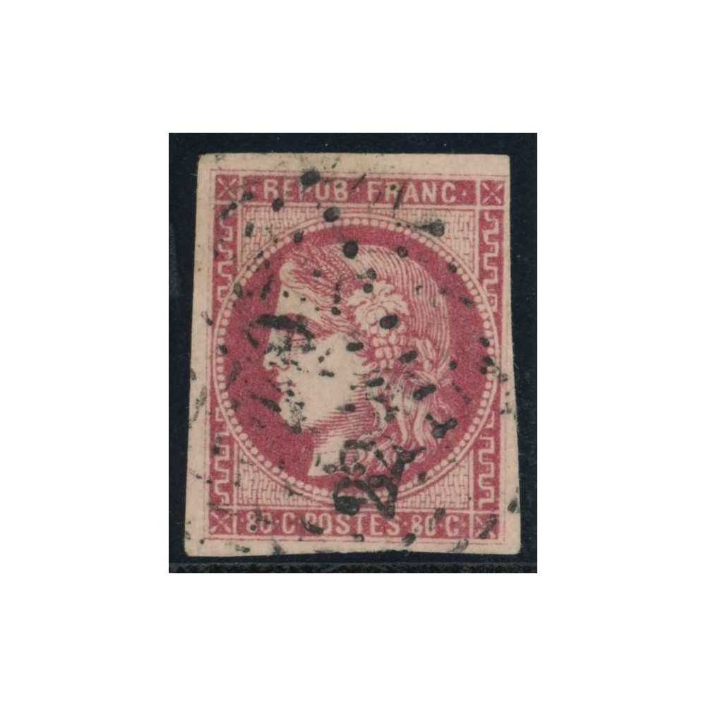 YT 49 c - Oblitéré - Cote 550 Euro