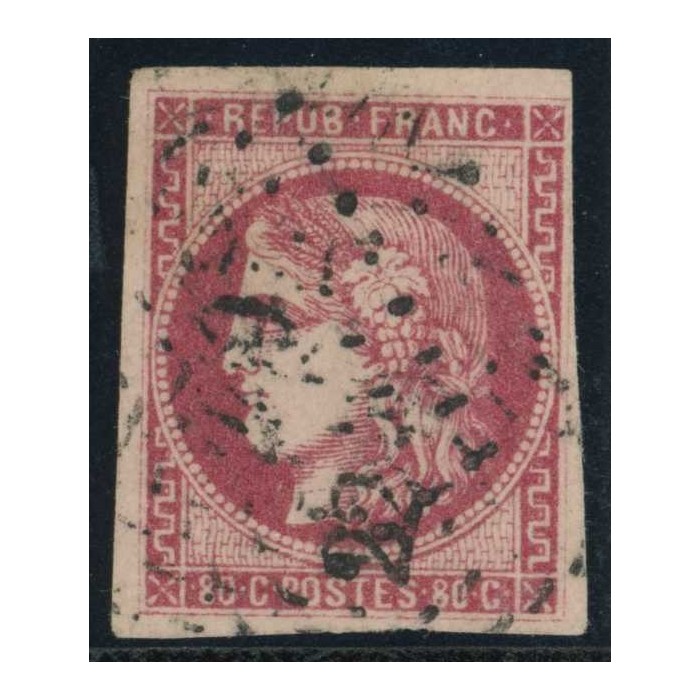 YT 49 c - Oblitéré - Cote 550 Euro