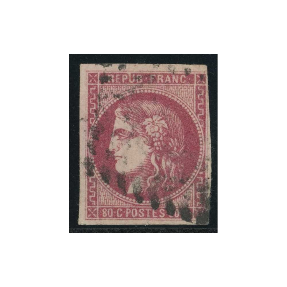 YT 49 d - Oblitéré - Cote 1400 Euro