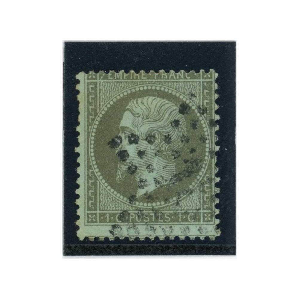 YT 19 - Etoile chiffré - Cote 65 Euros