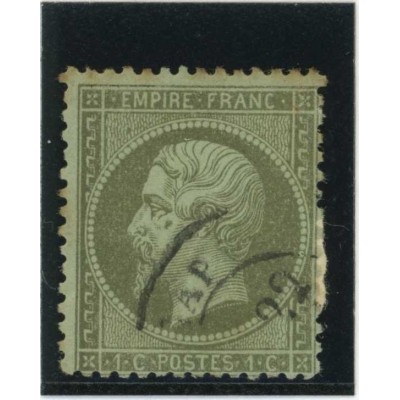 YT 19 - Cachet à Date - Cote 50 Euros