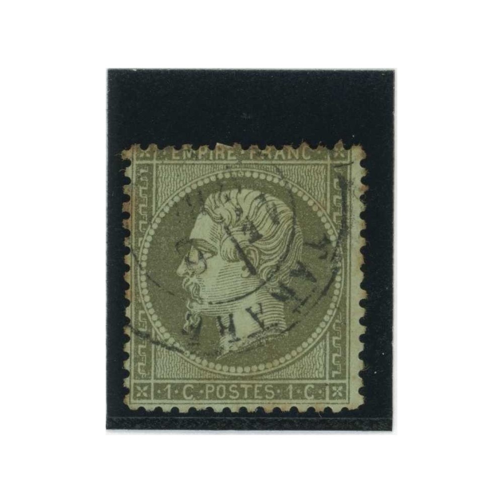 YT 19 - Cachet à Date - Cote 50 Euros