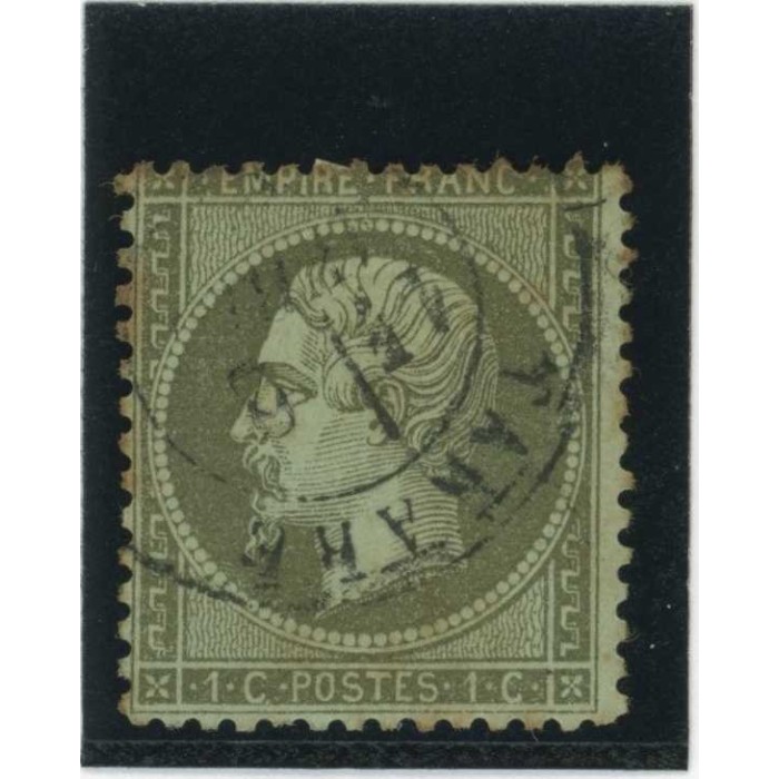 YT 19 - Cachet à Date - Cote 50 Euros