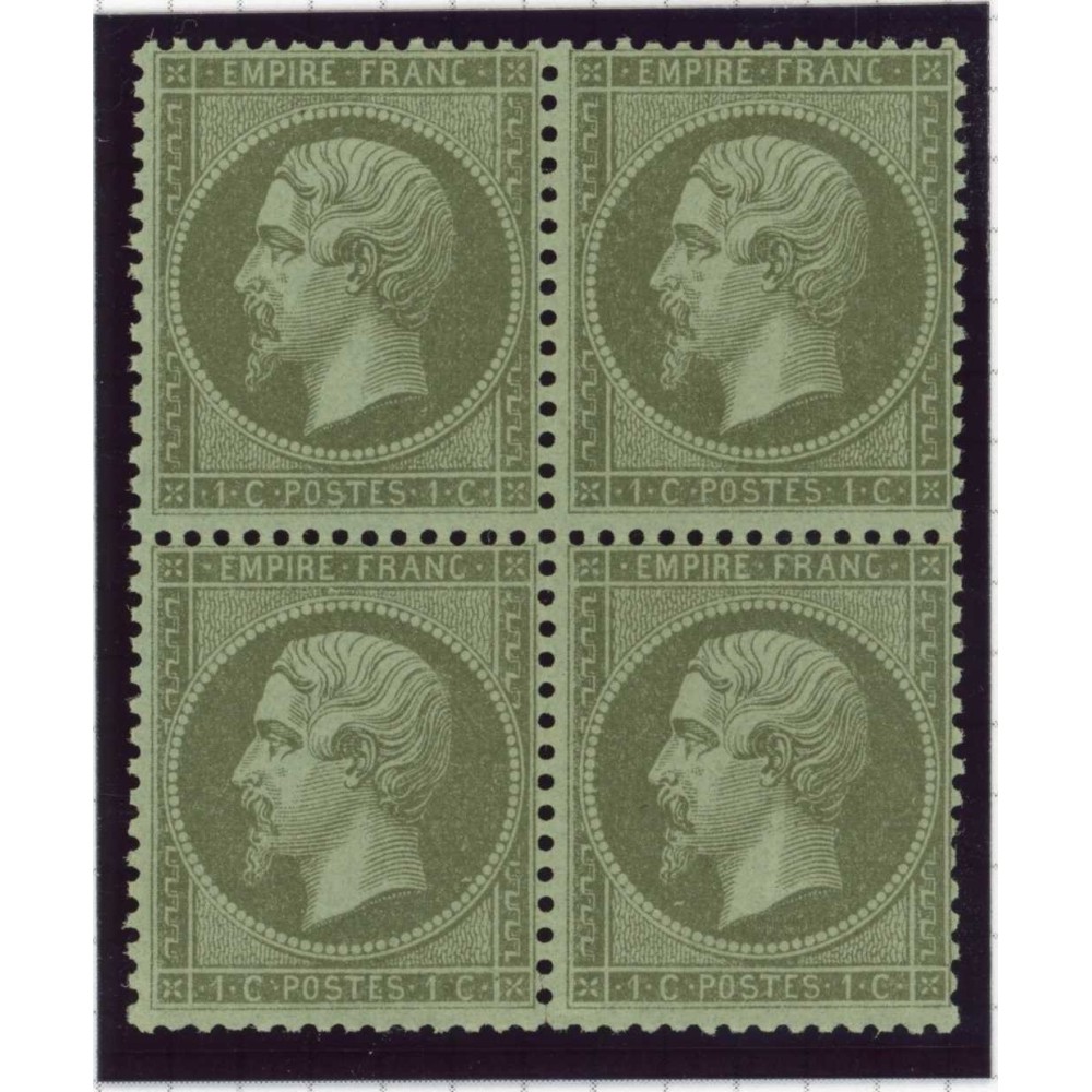 YT 19 - Neuf xx - Bloc de 4 - Cote 1800 Euros