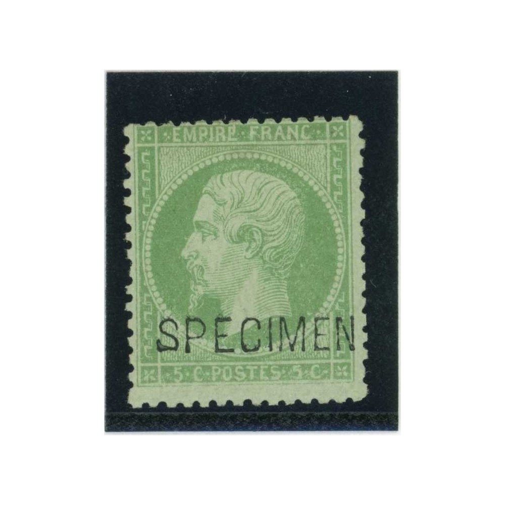 YT 20 f - Neuf x - SPECIMEN - Cote 400 Euros