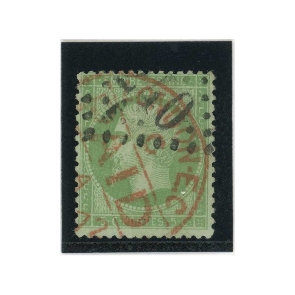 YT 20 - Cachet rouge Londres - Cote 40 Euros