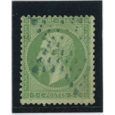 YT 20 - Etoile Bleu - Cote 100 Euros