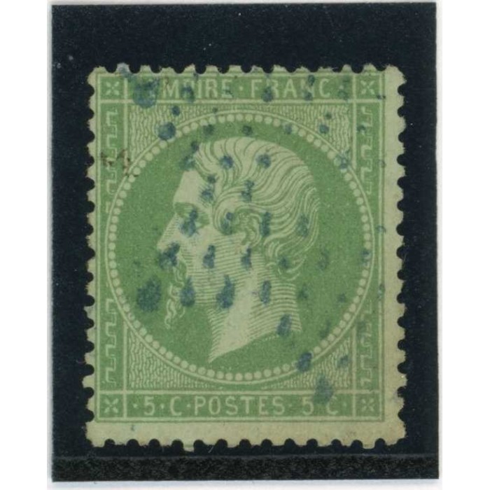 YT 20 - Etoile Bleu - Cote 100 Euros