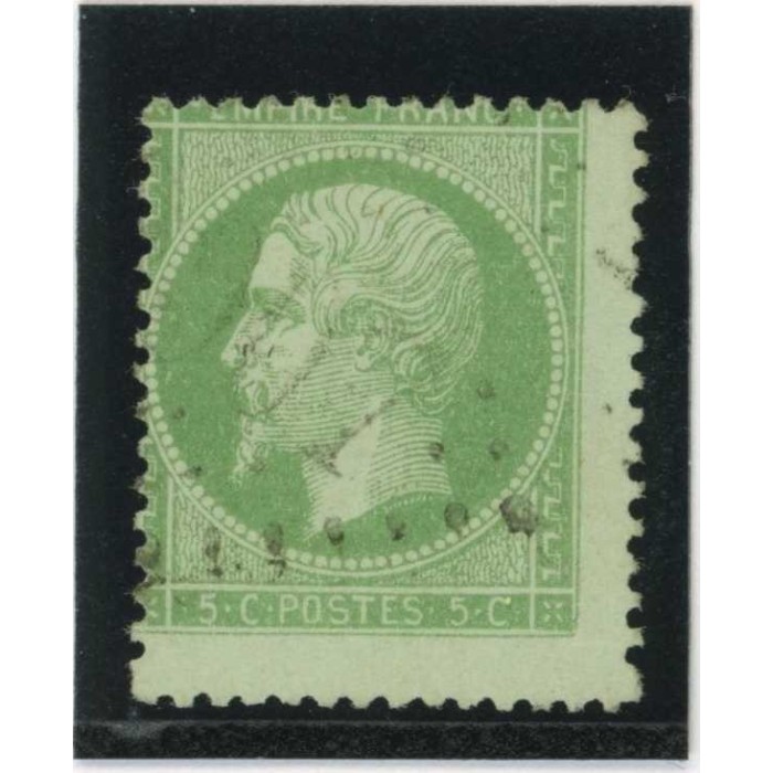 YT 20 - Oblitéré - Variété : Décalé - Cote 40 Euros