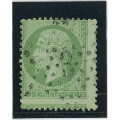 YT 20 - Etoile 3 - Variété : A Cheval - Cote 40 Euros