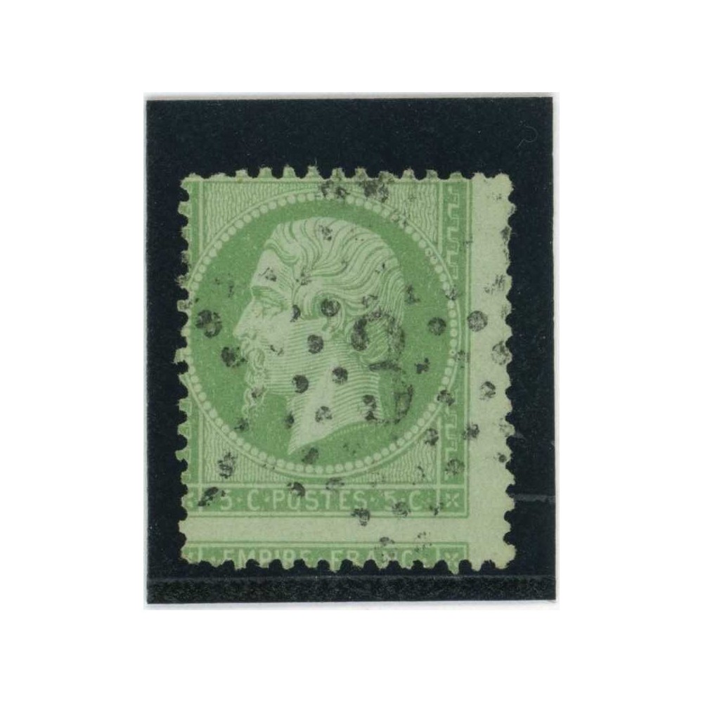 YT 20 - Etoile 3 - Variété : A Cheval - Cote 40 Euros