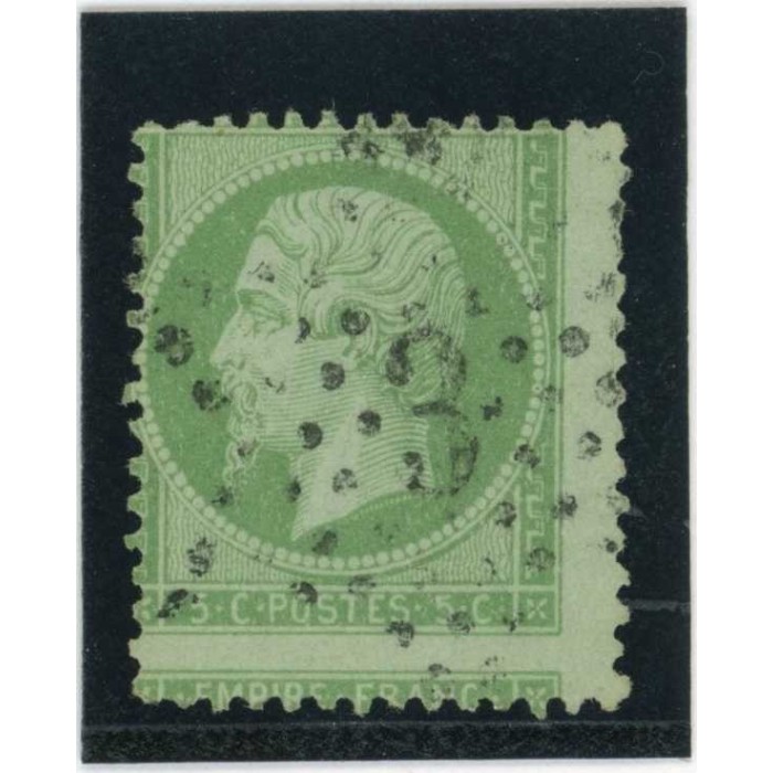 YT 20 - Etoile 3 - Variété : A Cheval - Cote 40 Euros