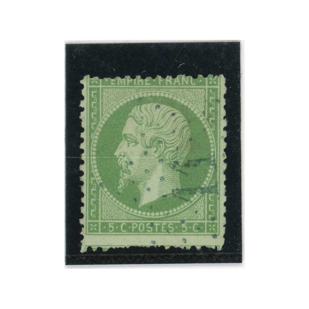 YT 20 - Etoile 11 Bleu - Cote 100 Euros