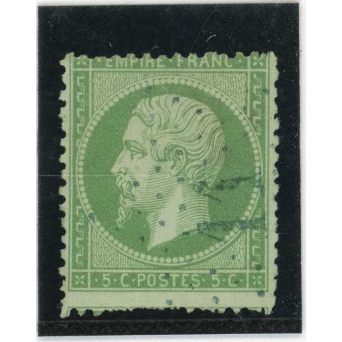 YT 20 - Etoile 11 Bleu - Cote 100 Euros