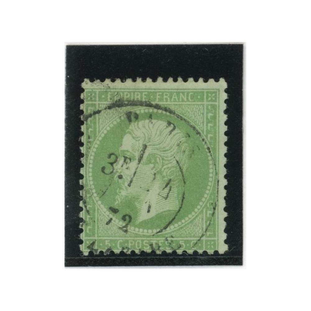 YT 20 - CaD Paris 1872 - Cote 12 Euros