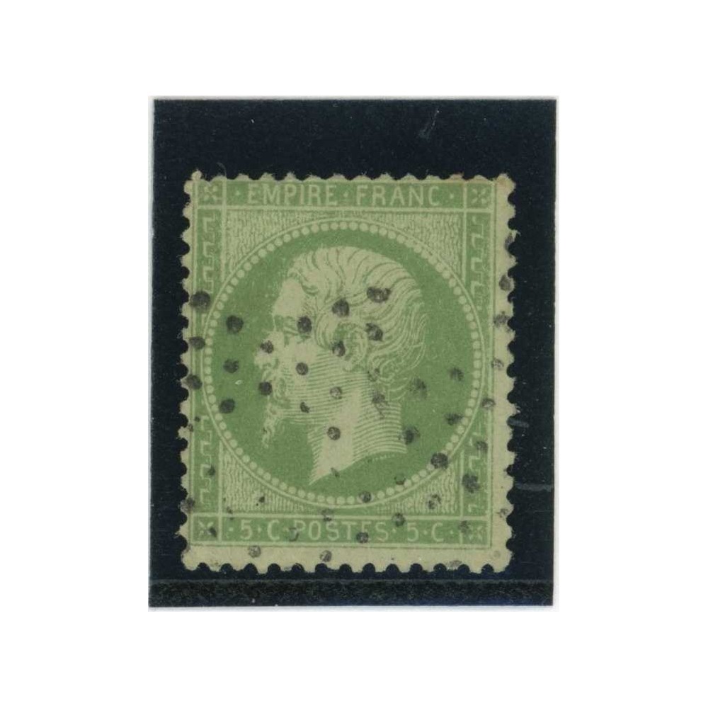 YT 20 - Etoile Evidée - Cote 35 Euros