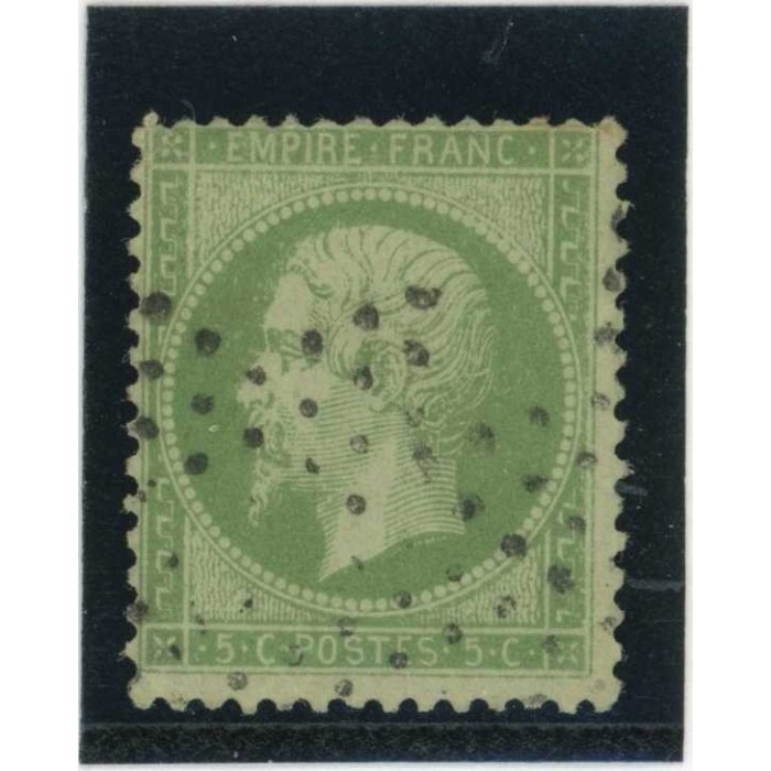 YT 20 - Etoile Evidée - Cote 35 Euros