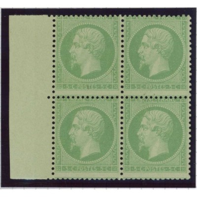 YT 20 e - Neuf x - Bloc de 4 - Cote 1750 Euros