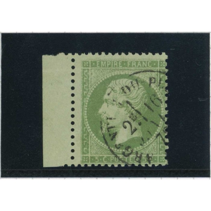 YT 20 - Cachet à Date - Cote 12 Euros