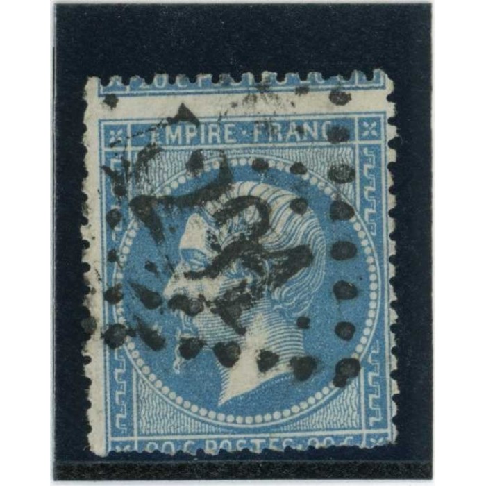 YT 22 - Variété :  A cheval - Cote 15 Euros