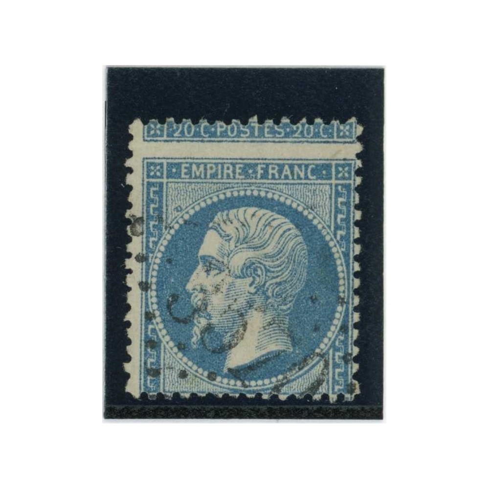 YT 22 - Variété :  A cheval - Cote 15 Euros