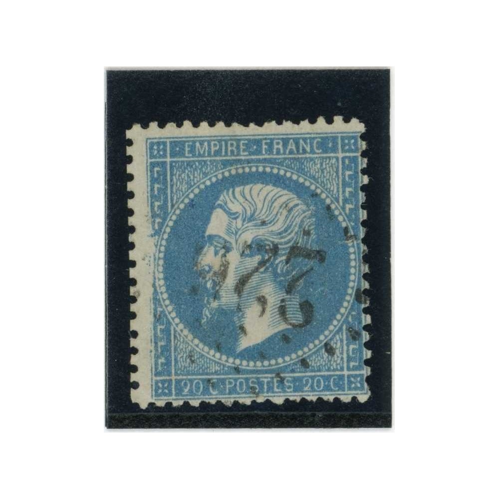 YT 22 - Variété :  Cassure a gauche - Cote 15 Euros