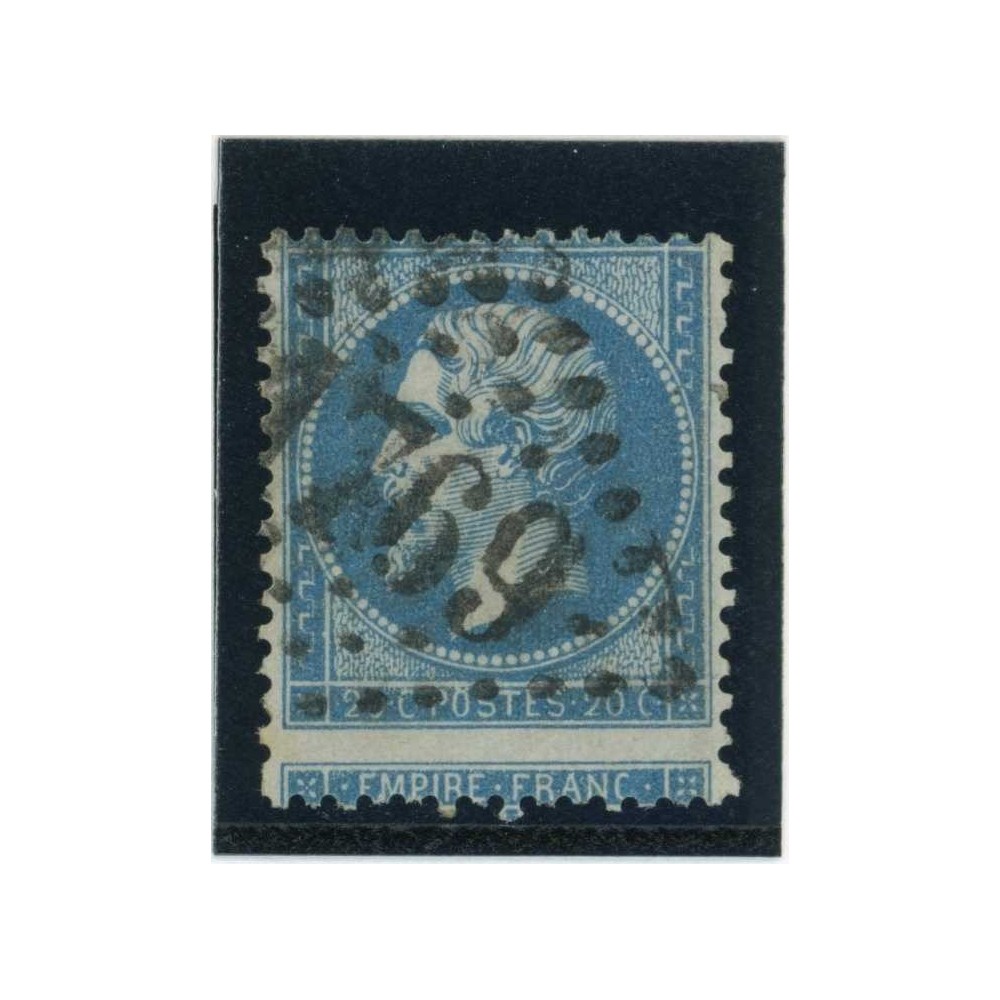 YT 22 - Variété :  A cheval - Cote 15 Euros